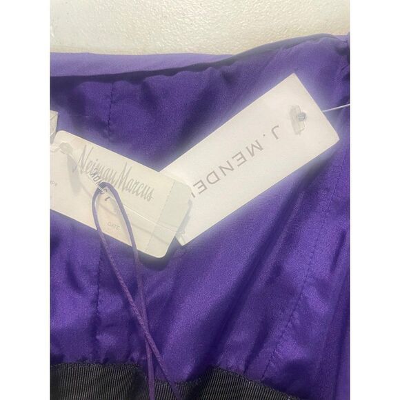 J. Mendel Violet Purple Silk Bustier Strapless Dress NWT 10 Fits 6 8 $696 - Picture 6 of 8